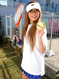 Remika Uehara poses for the camera