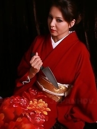 Red-head Yuki Tsukamoto poses