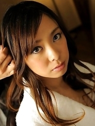 Asuka slipping out of her clothes