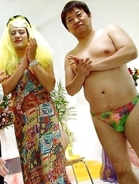 Horny Rino Asuka gives a hot head