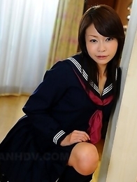 Wonderful Japanese queen Yuri Aine