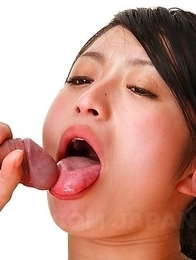 Nana Kunimi gets a sweet creampie