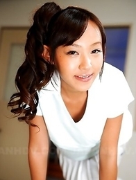 Lovely Japanese schoolgirl Nagisa