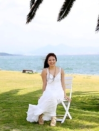 Manami Ichikawa posing outdoors