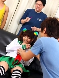 Hikaru Aoyama gets her cunt shaved