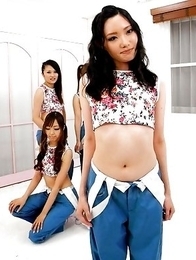 Amazing orgy with many Jpop ladies