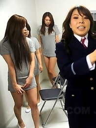 Super hot group sex in the prison