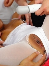 Ruri Kinoshita enjoys in group sex