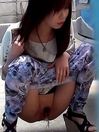 Japanese Piss Fetish Porn - Asian Girls Pissing Uncensored - Piddle Here, Puddle There