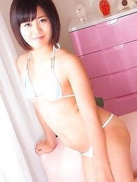 Big butt lovers will instantly notice Shiori "little bit of extra" in her posterior.