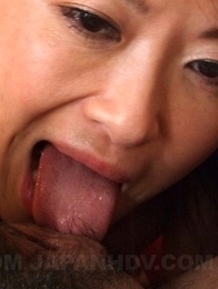 Machimura Sayoko gets toys, dong and cum