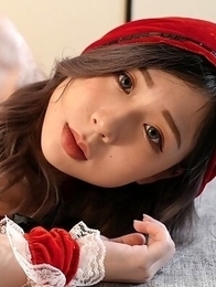 Commercial model Siyu Lin fucks the director after a long day of work