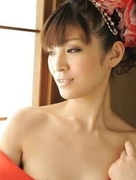 Lady Yuria Tominaga is naked under her kimono