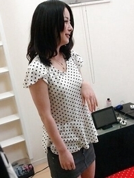 Ayumi Iwasa has hairy pussy soaped and fucked by sucked boner.