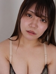 Japanese Kaede Mochizuki shows off her sensitive big tits