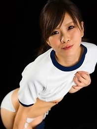 Mio Arisaka gets tied up and is still coming to her senses when she gets used like a fuck toy.