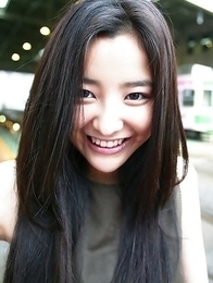 Natsuki Harada is racy babe loving to travel with train