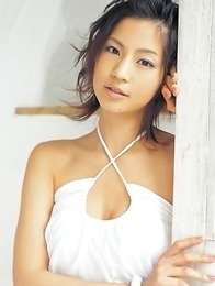 Misako Yasuda shows big cans in various outfits for camera