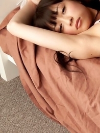 Yuuri Shiina shows ass in bikini and takes corset off