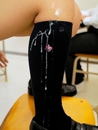 Yuka Aina  is always falling asleep in class.