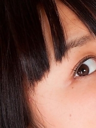 Tomoe Yamanaka is sexy doll in fluffy dress in her bed